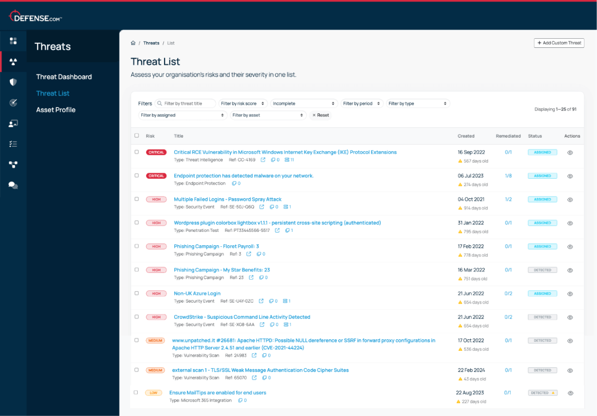 Get alerted to the latest threats